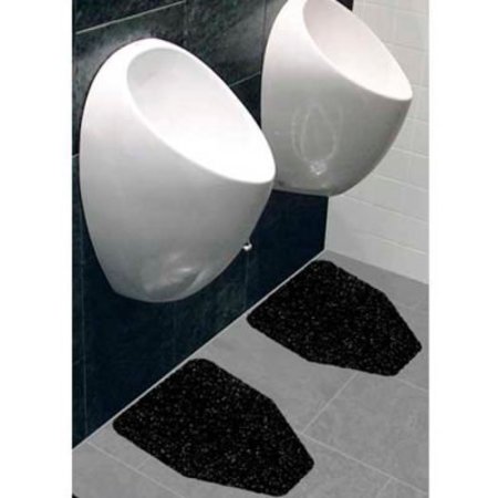 Sanastar Wizkid Antimicrobial Original Urinal Mats, Black 12/Pack - OR-10001-BL Box